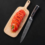 Damascus Style Kitchen Knife Set