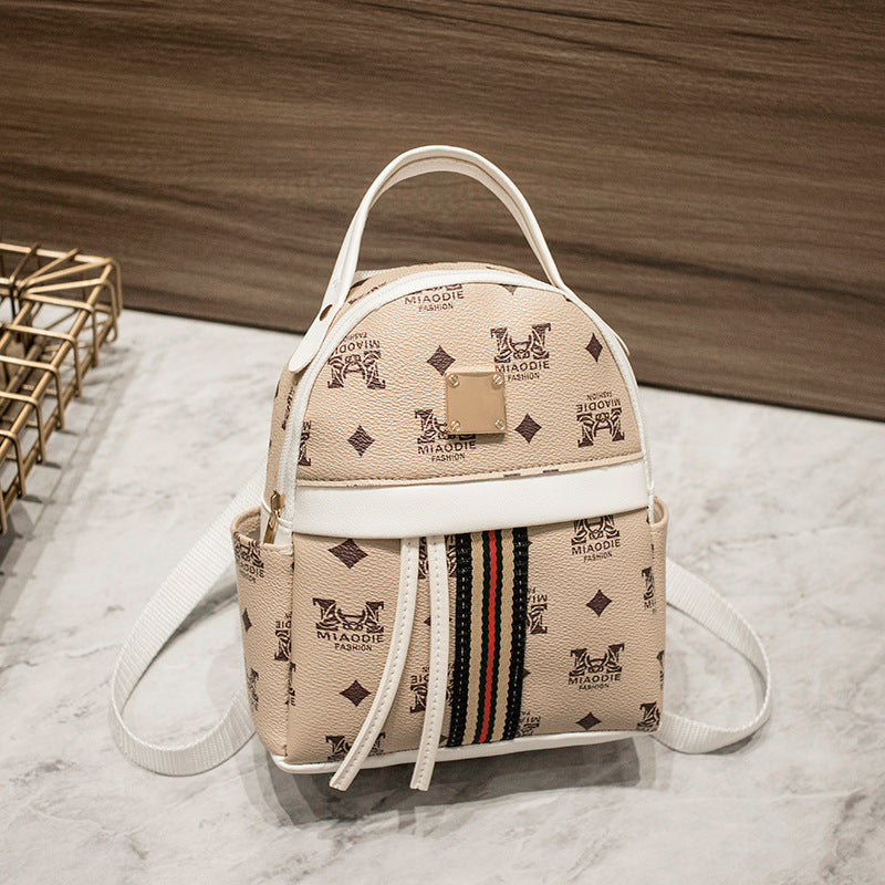 Women's Designer Digital Print Mini Backpack