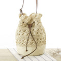 Artisan Hollow Woven Shoulder Bag – Beach Luxe