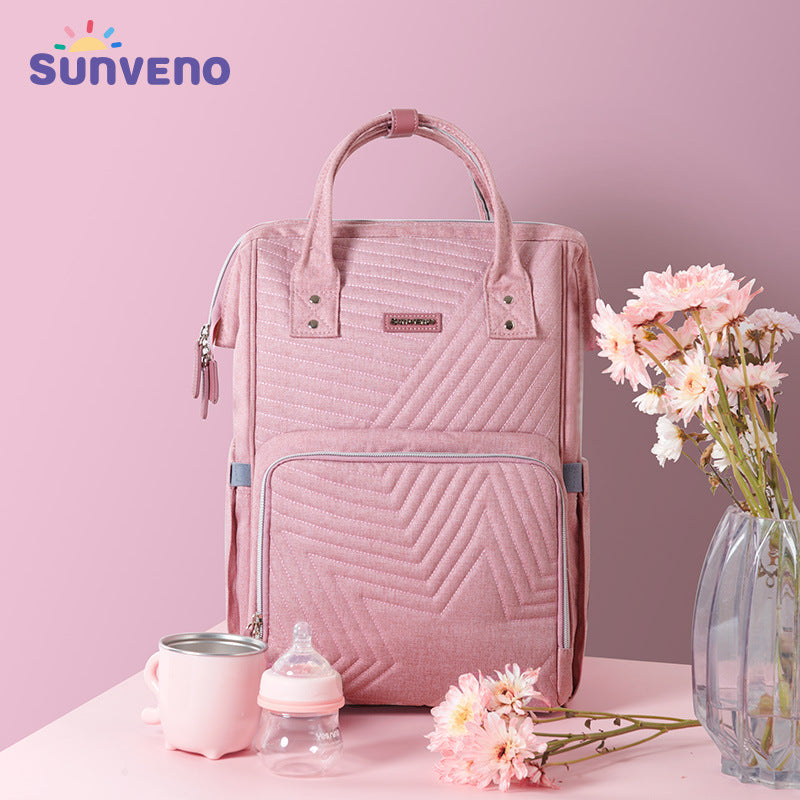 Luxury Mommy Travel Backpack with USB Charging