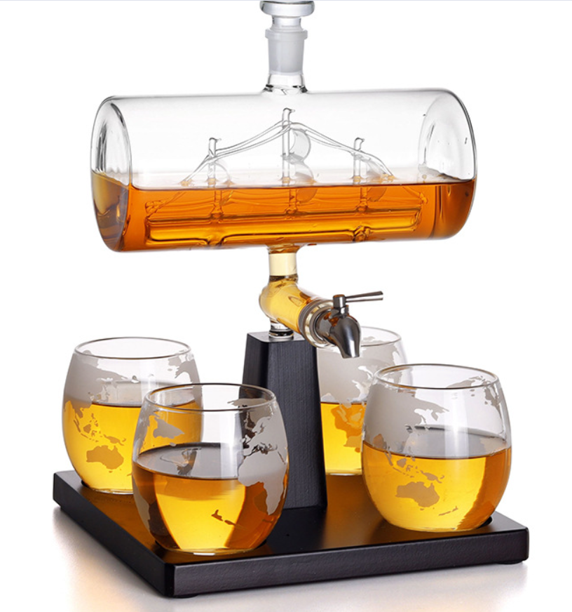 Glass Wine Bottle Decanter