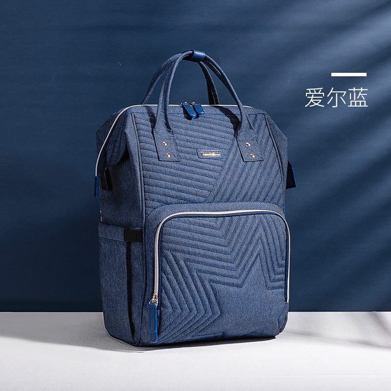 Luxury Mommy Travel Backpack with USB Charging