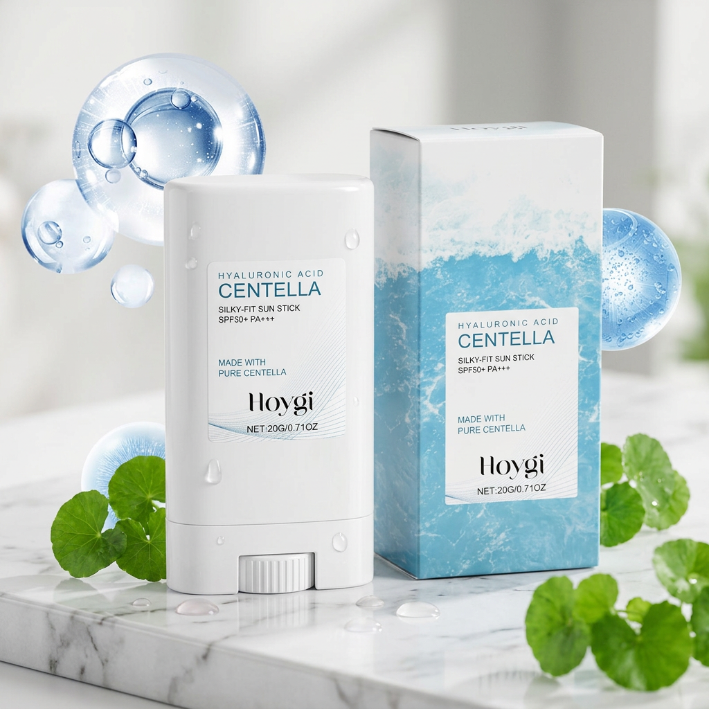Hyaluronic Acid Centella Sunscreen Stick SPF50+ - White Marble Product Shot
