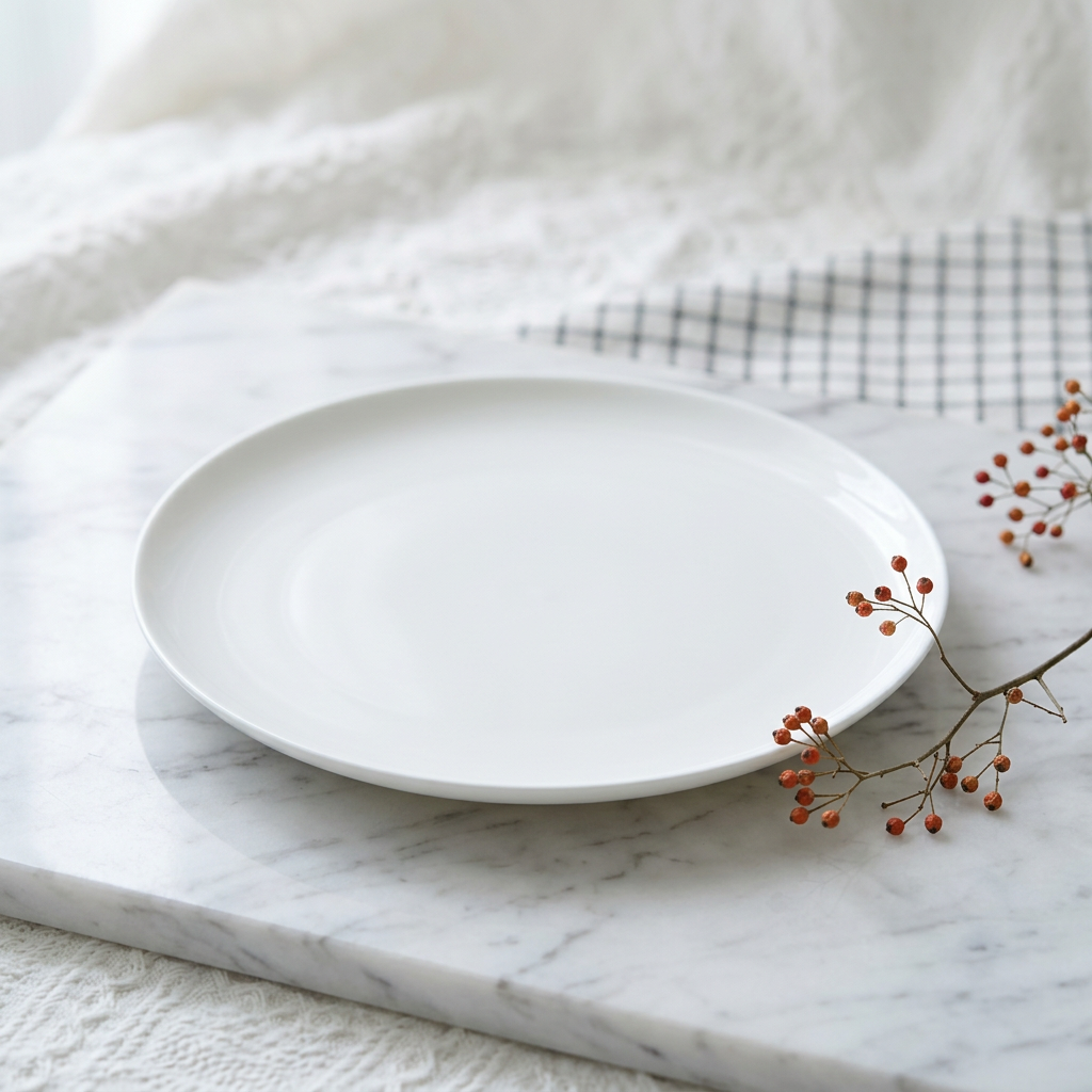 Lily Bone China Dinnerware Set - Hero Close Up