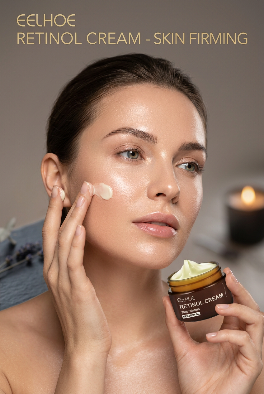 Retinol Anti-Aging Firming Cream - Model Application